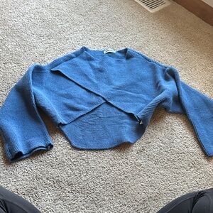 Elegant Blue Women's Sweater